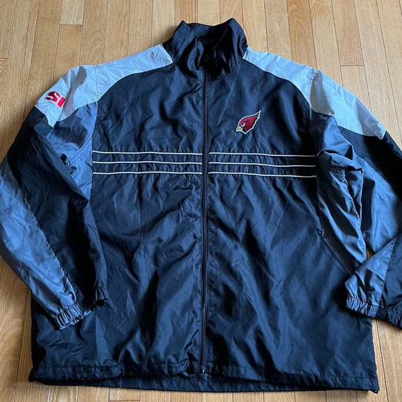 XL NFL ARIZONA CARDINALS Football Windbreaker Jacket - Picture 1 of 5